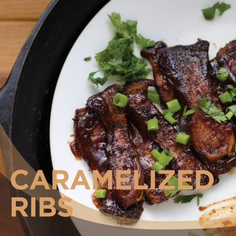 Slow Cooked Javamelts Flavored Sugar Caramelized Ribs