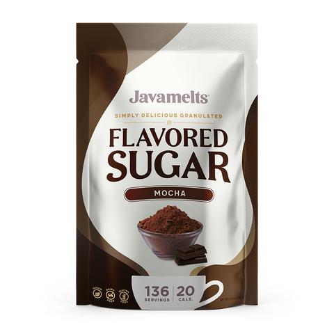 Mocha Flavored Sugar - 1.5lb Resealable Pouch Bag