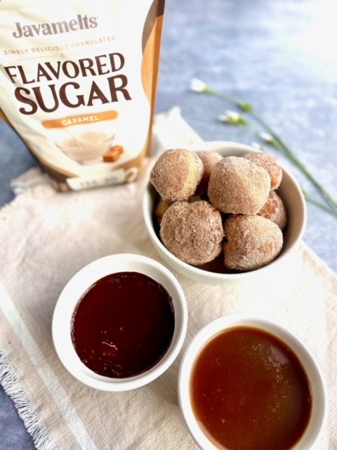 Javamelts Caramel Sugar Air Fryer Donut Holes