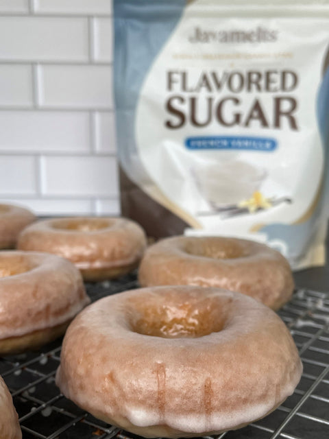 Javamelts French Vanilla Glazed Protein Donuts