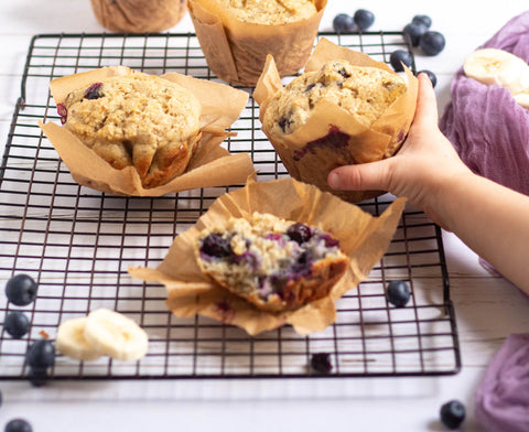 Javamelts Blueberry Banana Bakery Style Muffins
