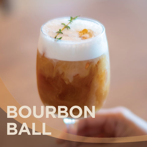Bourbon Ball made with Hazelnut Javamelts!