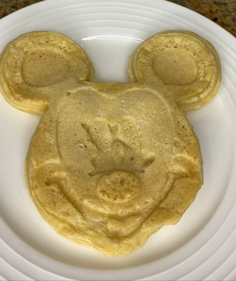 Javamelts French Vanilla Mickey Mouse Waffles