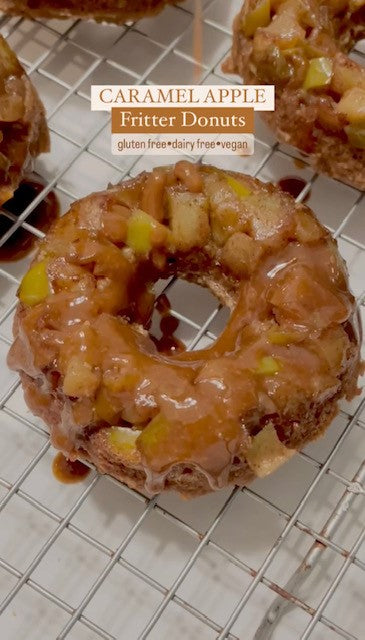 Javamelts Caramel Apple Fritter Donuts