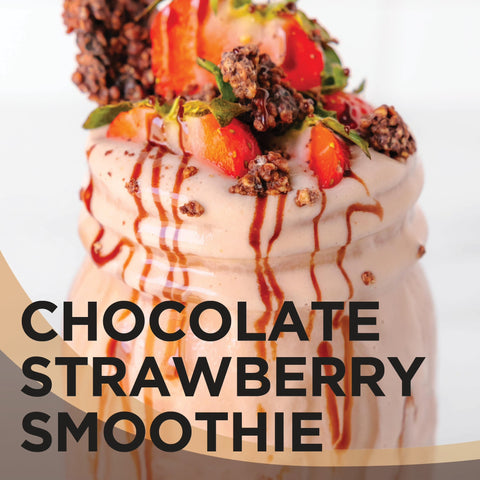 Javamelts Chocolate Strawberry Smoothie