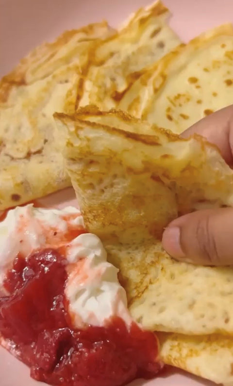 Javamelts French Vanilla Crepes