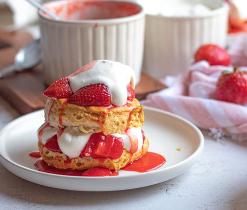 Javamelts French Vanilla Strawberry Shortcake