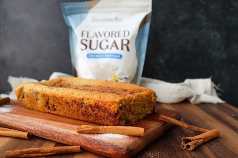 Javamelts Gluten Free French Vanilla Coffee Cake
