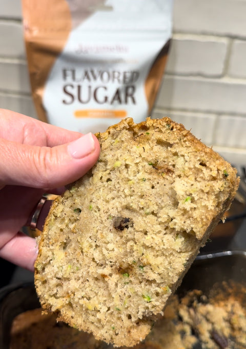 Javamelts Caramel Pecan Zucchini Bread
