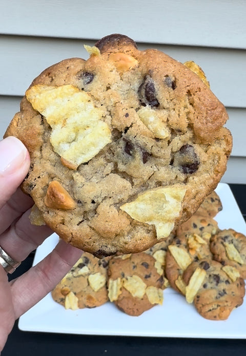 Javamelts Caramel Trash Can Cookies
