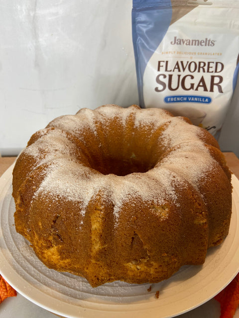 French Vanilla Whipping Cream Pound Cake