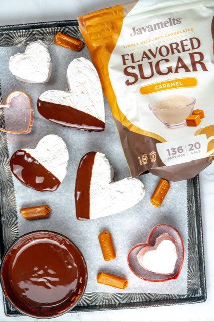 Javamelts Caramel Chocolate Dipped Marshmallows