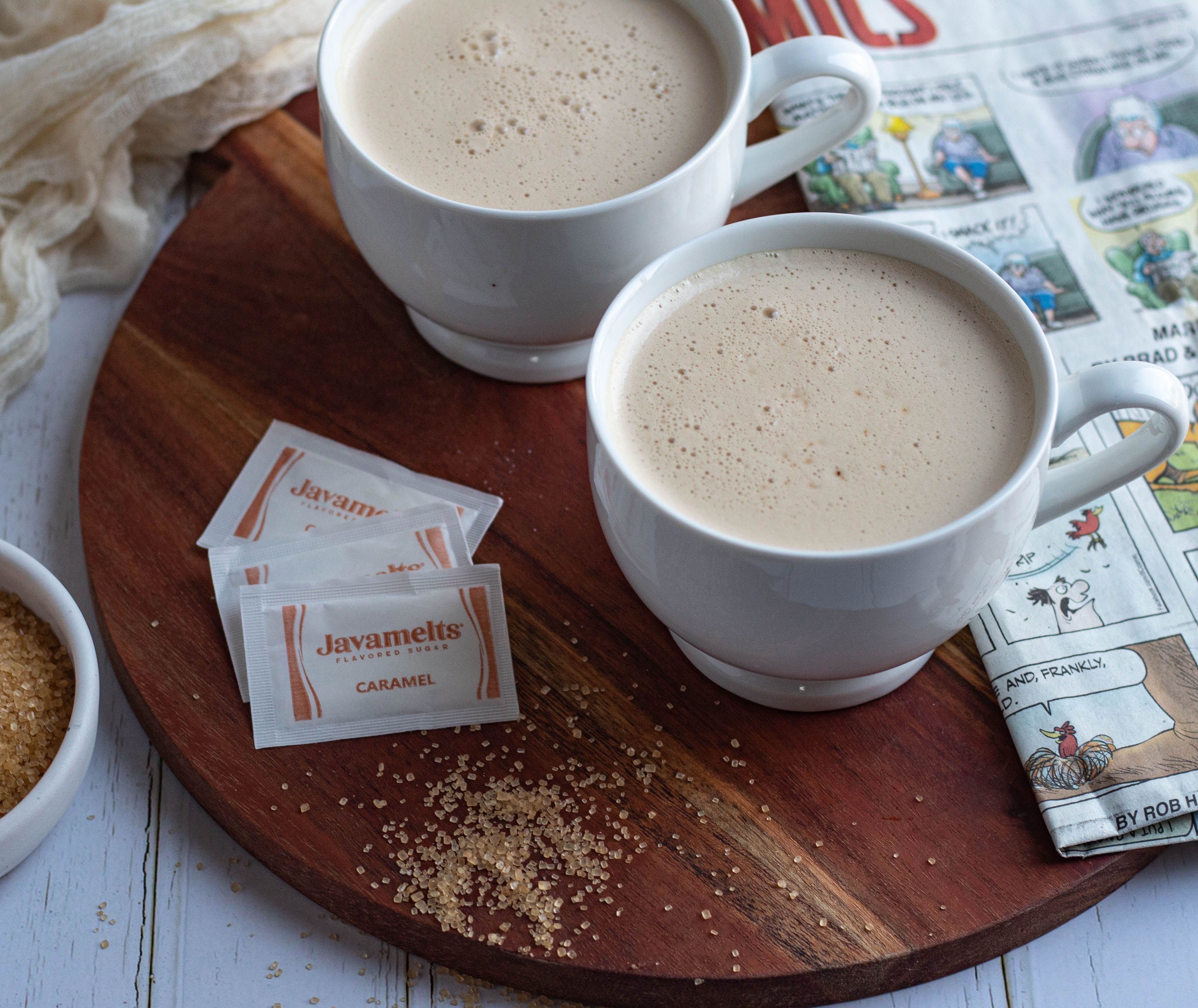 Javamelts Caramel Oat Milk Latte