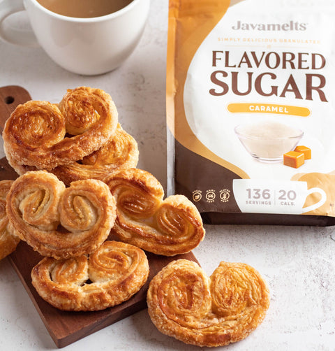 Javamelts Caramel Palmier Cookies
