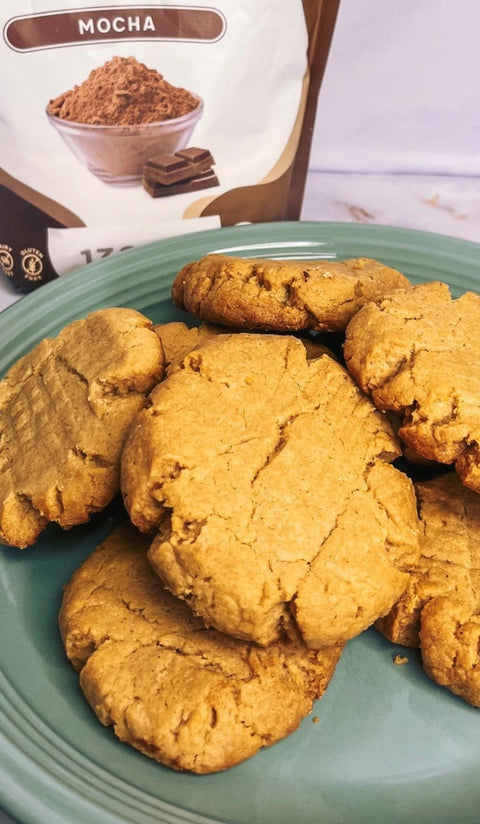 Javamelts Peanut Butter Mocha Cookies