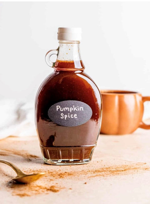 Javamelts Pumpkin Spice Homemade Syrup