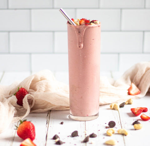 Chocolate Strawberry Protein Javamelts Smoothie