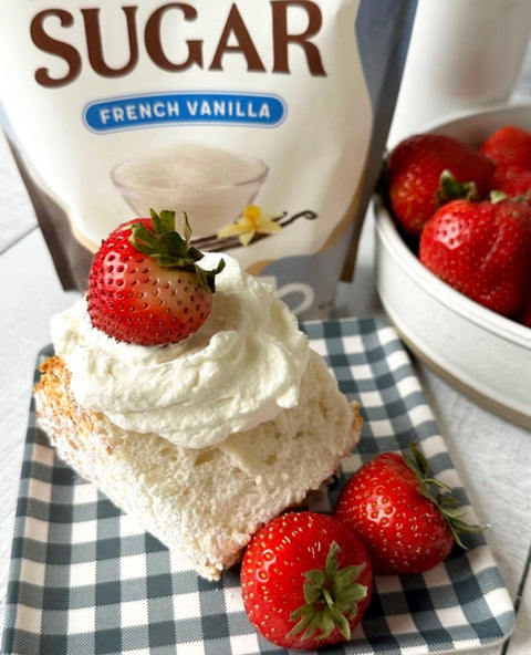 Javamelts French Vanilla Angel Food Cake