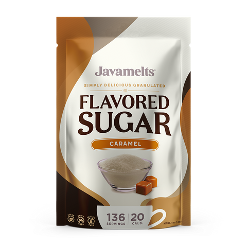 Caramel Flavored Sugar - 1.5lb Resealable Pouch Bag