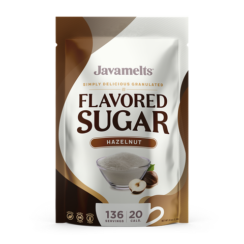 Hazelnut Flavored Sugar - 1.5lb Resealable Pouch Bag